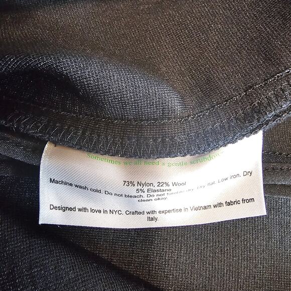 M.M. Lafleur Second Act The Joanna Dress Worth Black Mini Dress Women's 0P 3415 - Picture 6 of 12